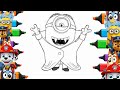 Minions Drawing Tutorial | Easy Character Drawing