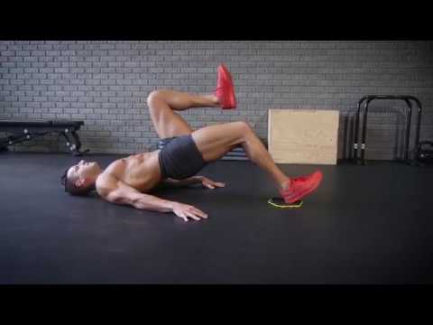 Eccentric Single-Leg Sliding Leg Curl 