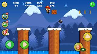 Bob's World (Super Mario) | LVL 47 | 🏃 🏃 🏃  Walkthrough and Gameplay screenshot 3