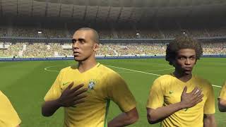 Pro Evolution Soccer 2016 Master League International Friendly - Brazil X Italy