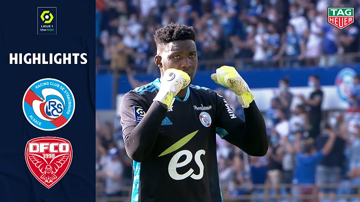 RC STRASBOURG ALSACE - DIJON FCO (1 - 0 ) - Highlights - (STRASBOURG - DIJON FCO) / 2020/2021