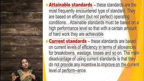 ACCA F2 -Standard Costing -by CA Veena Desai Mam