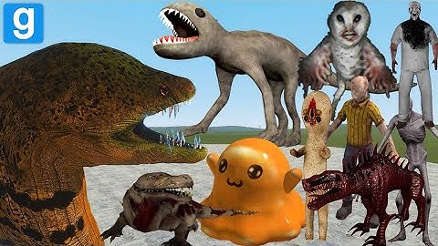 SCP 3000 VS SCP 999 VS SCP 096 VS SCP 682 in GARRY