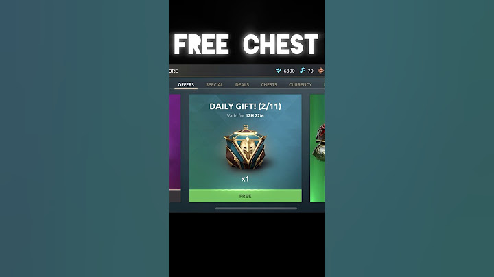 Free Costume Chest?! What did you get? 🤔