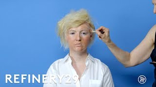 30 Second Donald Trump Makeup Transformation | Refinery29