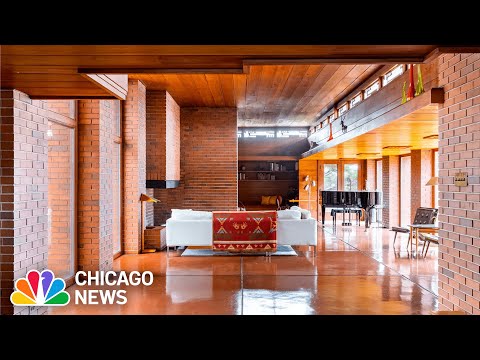 Video: Hanna House: A Frank Lloyd Wright House You Can Tour