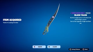 How To Get Black Talon Pickaxe NOW FREE In Fortnite (Unlocked Black Talon Pickaxe)