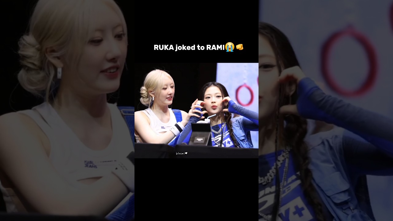 RUKA joked to RAMI, Ruka Rami moments 🤣 ️ #RUKA #RAMI #BABYMONSTER # ...
