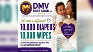 DMV Does Good surpasses goal for diapers and wipes donations | NBC4 Washington