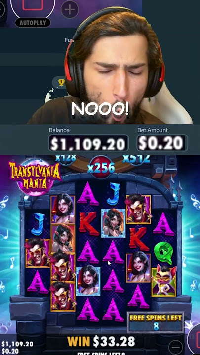 I HIT MAX WIN on NEW TRANSYLVANIA MANIA SLOT!!