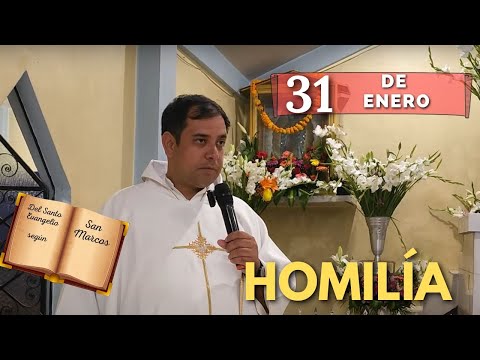 EVANGELIO DE HOY miércoles 31 de Enero del 2024 