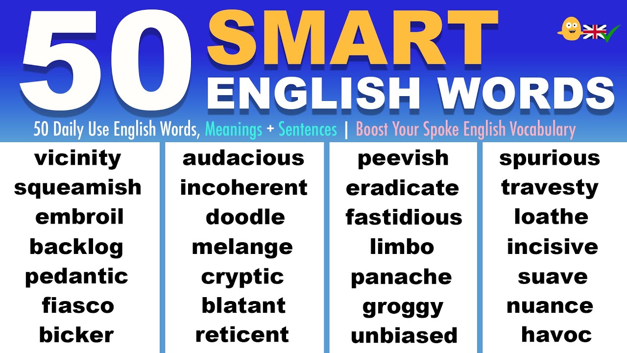 smart words to use on an essay