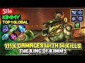 111K Damages With 14 Kills, The King of Kimmy [ Top 1 Global Kimmy ] Silo - Mobile Legends