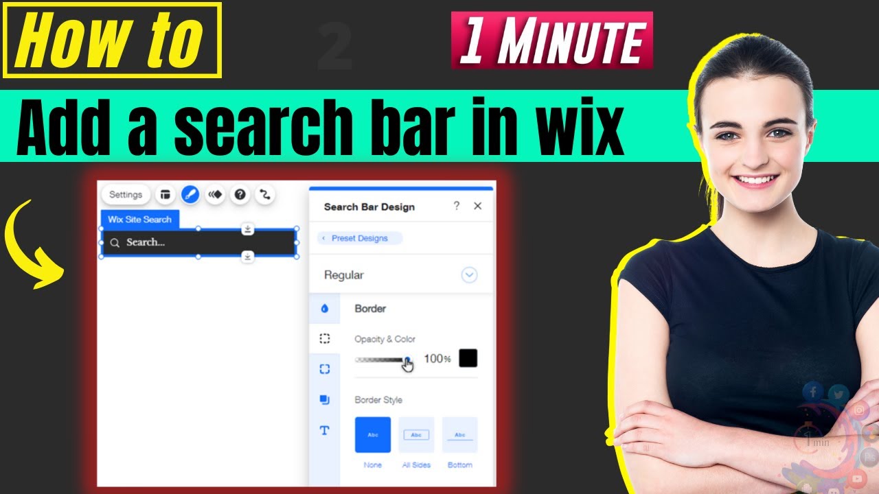 How to add a search bar in wix 2025