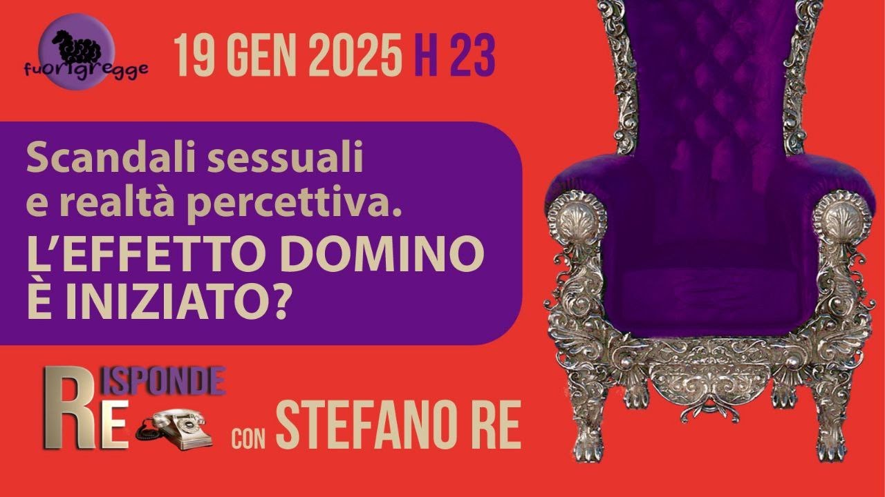 Scandali sessuali e realtà percettiva. L'EFFETTO DOMINO È INIZIATO? Con