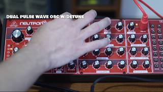 Behringer Neutron : Exploring Dual Pulse Wave