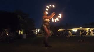 Blazing the Night: A Fiery Inferno at Oxford's Summer Garden Party