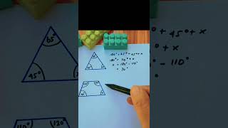 mencari nilai sudut segitiga dan segiempat sembarang