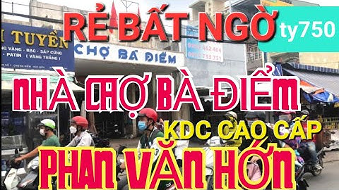 Nhà Hóc Môn 🤝Chợ Bà Điểm Phan Văn Hớn⚡️giá rẻ bất ngờ chủ kẹt bán gấp