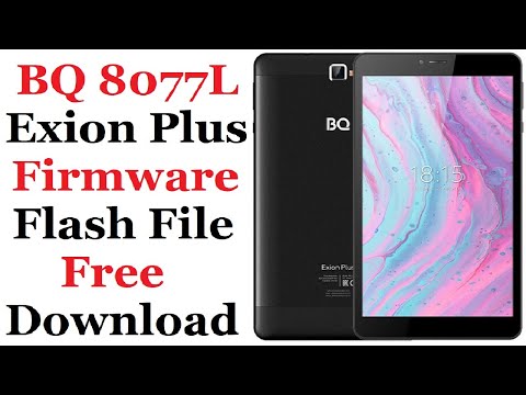 BQ 8077L Exion Plus Firmware Flash File Free Download