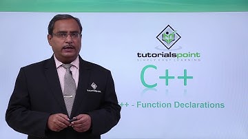 C++ - Function Declarations