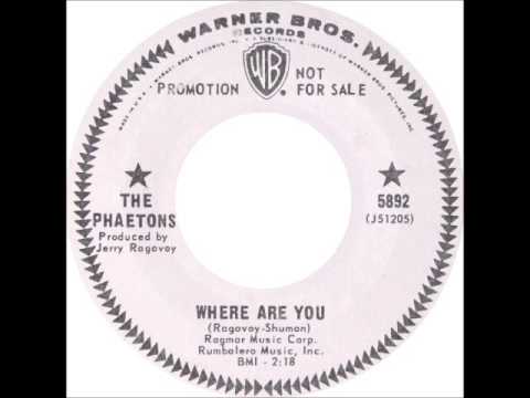The Phaetons — The Phaetons - Where Are You?