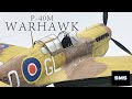 Curtiss P-40M Warhawk. Trumpeter 1/32. Full build aircraft model kit.