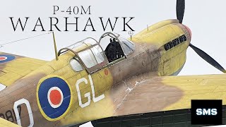 Curtiss P-40M Warhawk. Trumpeter 1/32. Full build aircraft model kit.