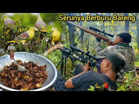 Berburu burung punai langsung kita masak di hutan, Lumer sekali.. 😲🤤🤤