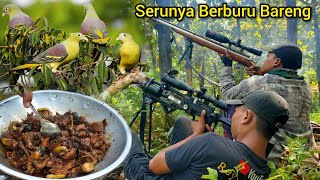 Berburu burung punai langsung kita masak di hutan, Lumer sekali.. 😲🤤🤤