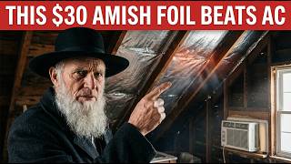 This $30 Amish Foil Keeps Your Attic 30°F Cooler—No AC Needed