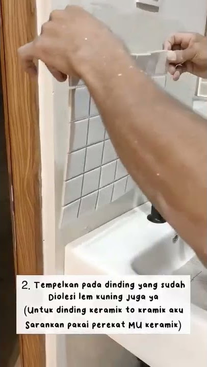 Cara Mudah Memasang Mosaic Tile