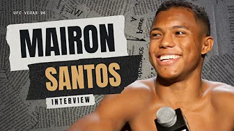 Mairon Santos TUF 32 Finale post-fight interview thumbnail