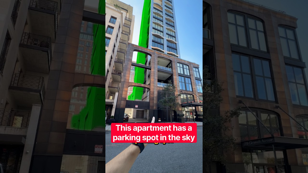 At 200 Eleventh Avenue, the Garage Comes Upstairs