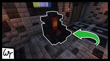 マイクラ玉座の作り方