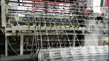 automatic deer field fence fixed knot wire mesh making machine with new technology