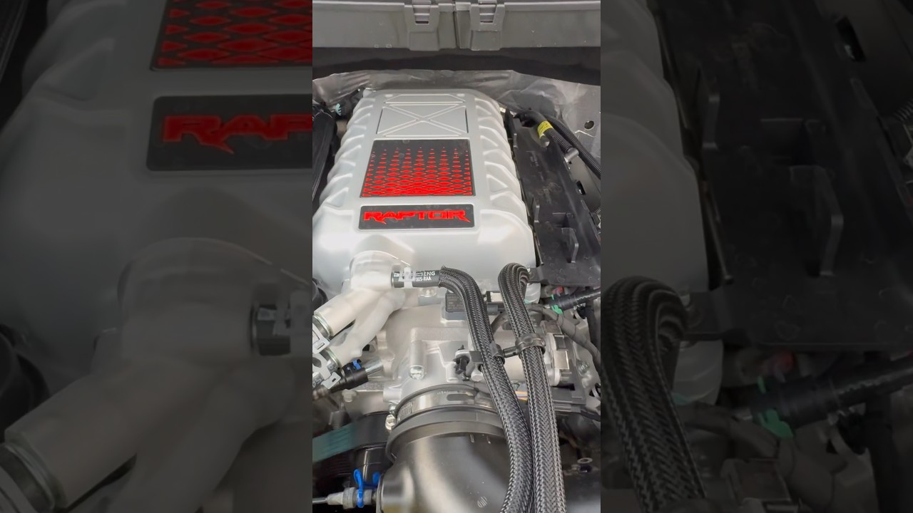 2024 RAPTOR R ENGINE BAY! 720HP MADNESS! SHORTS RAPTORR YouTube