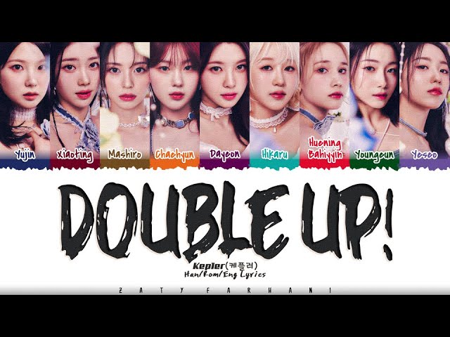 Kep1er (케플러) - ‘Double Up!’ Lyrics [Color Coded_Han_Rom_Eng] class=