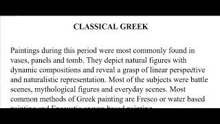 GRAGE 9 MAPEH ARTS Week1 Distinct Characteristics Elements and Principles of Art