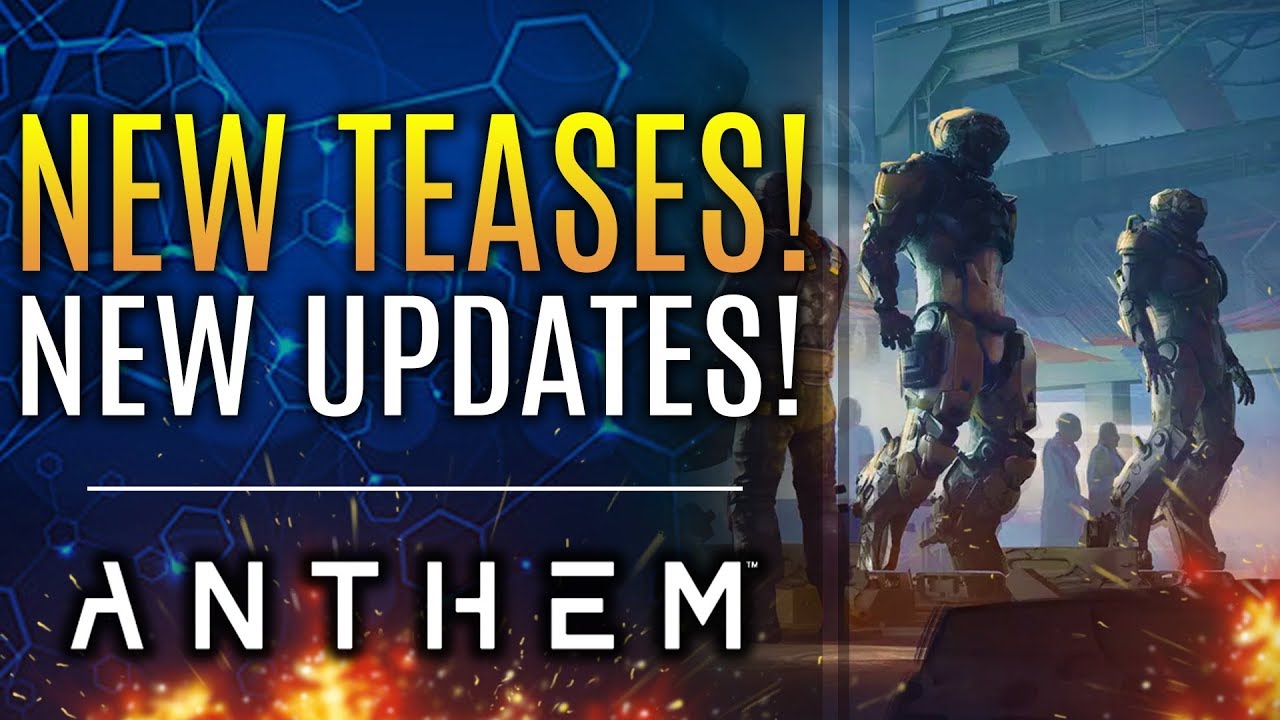 Anthem - New Teases for Story-Driven DLC! All New Updates from EA and Bioware! starfields hallman