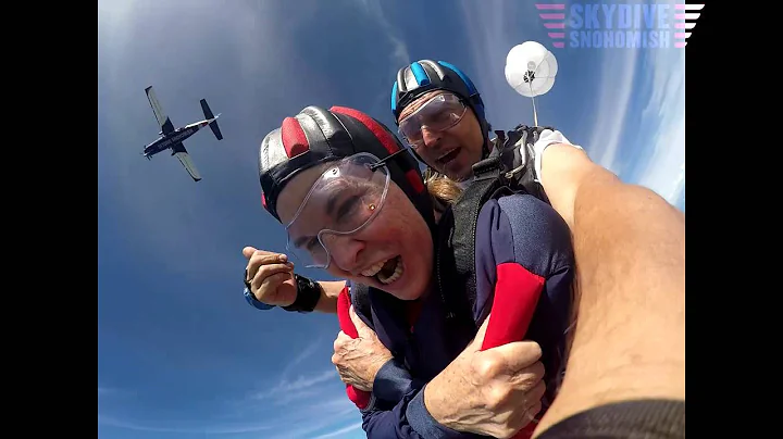 Debra Levine's Tandem skydive!