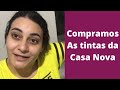 Comprando os materiais para pintar a casa nova [Diário de construção]