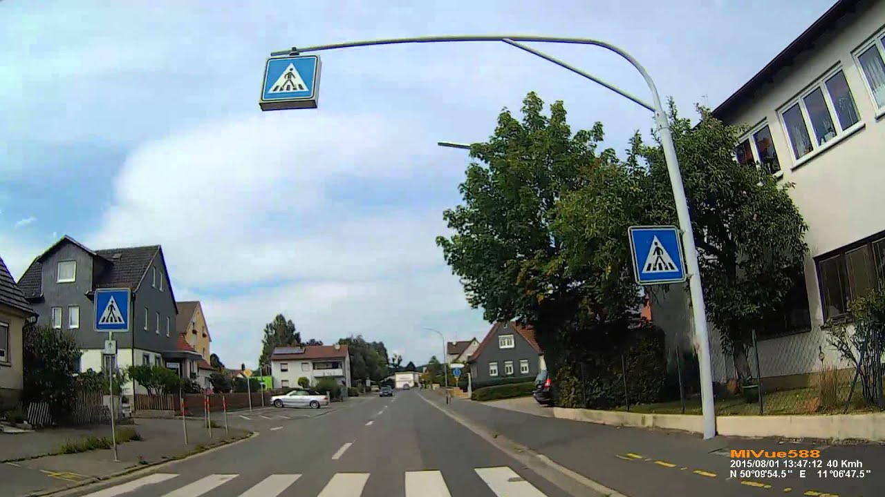 D: Gemeinde Michelau i.OFr.. Landkreis Lichtenfels. Ortsdurchfahrt. August 2015