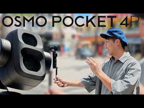 【Astonishing Performance】Should You Buy the DJI Osmo Pocket 4P?【In-Depth Review】