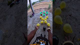 Black😨Yellow Green Balloon Gye😱 #shorts #parkour #shortsvideo #youtubeshorts #jump #trending #foryou