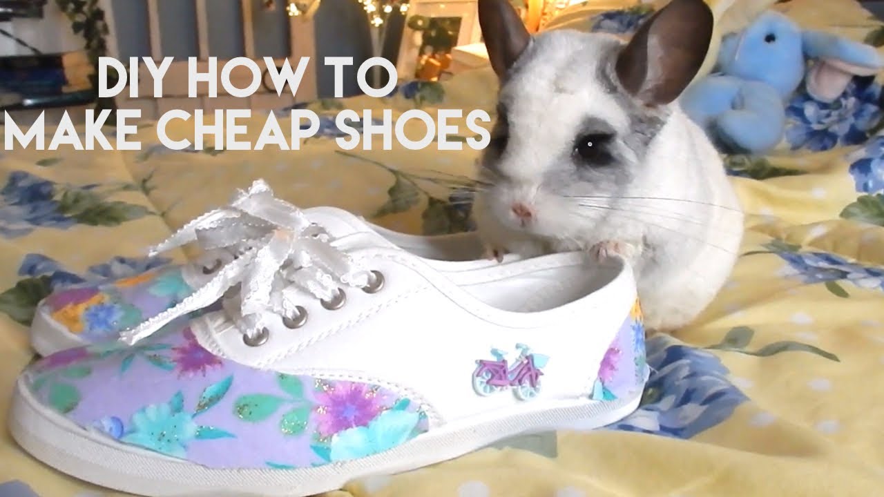 DIY Cheap Summer Shoes