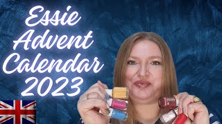 ESSIE 2023 NAIL POLISH ADVENT CALENDAR UNBOXING