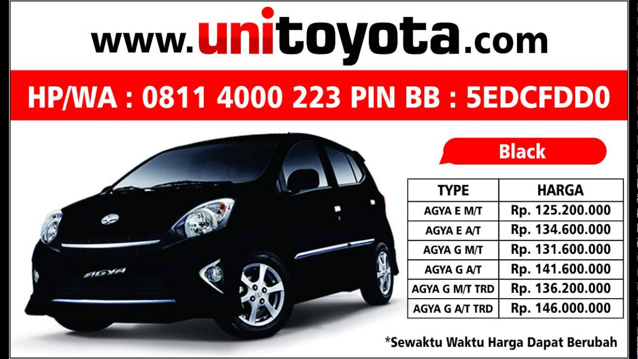 WA HP 0811 4000 223 Paket Kredit Toyota Agya Makassar