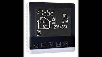 LCD thermostat  video