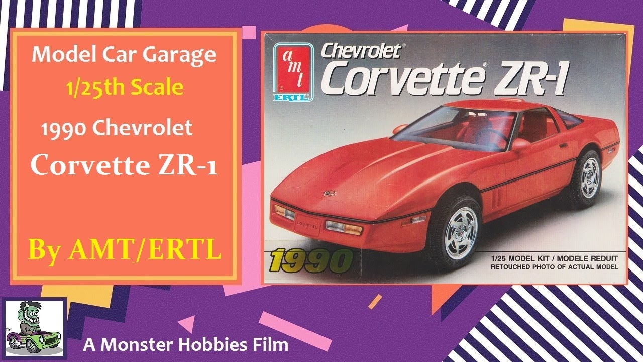 Model Car Garage - The 1990 Chevrolet Corvette ZR-1 by AMT